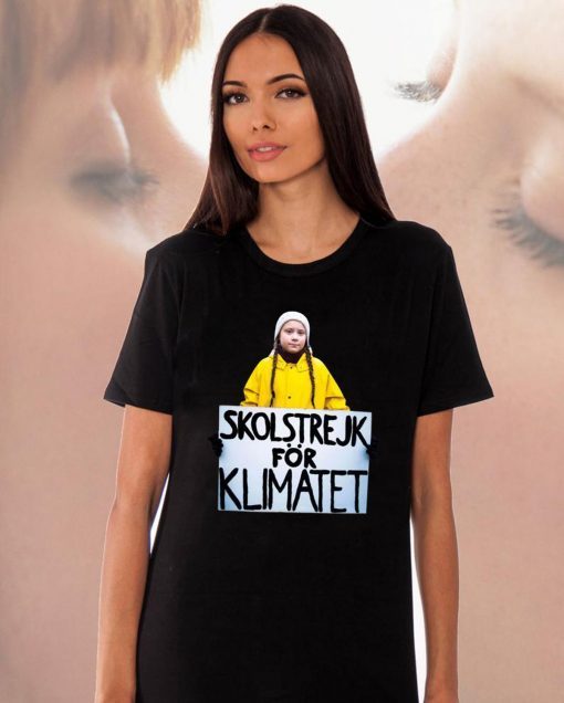 Greta Thunberg Skolstrejk For Klimatet Limited Edition Shirt