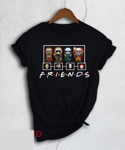 Friends Horror Movie Creepy Halloween Gift T-Shirt