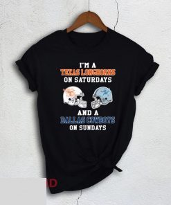 I'm a Texas Longhorns on Saturdays and a Dallas Cowboys on sundays Classic T-Shirt