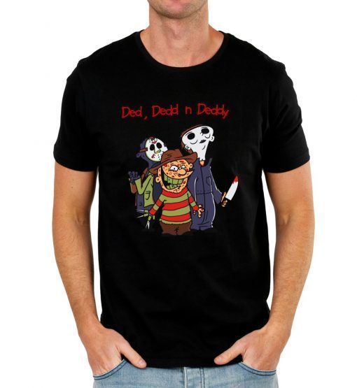 Horror Characters Ded Dedd Deddy For T-Shirt