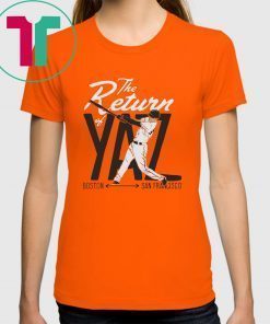 Mike Yastrzemski Shirt, The Return of Yaz, MLBPA T-Shirt