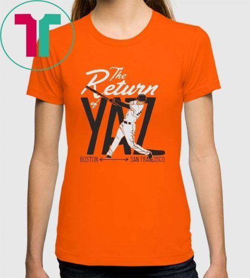 Mike Yastrzemski Shirt, The Return of Yaz, MLBPA T-Shirt