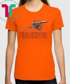 Old Artillery Cannon Fire Skipper Offcial T-Shirt