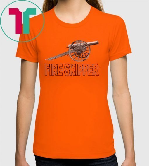 Old Artillery Cannon Fire Skipper Offcial T-Shirt