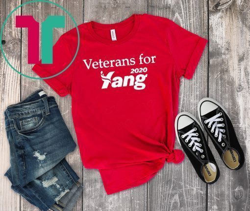 Buy Veterans for yang 2020 T-Shirt