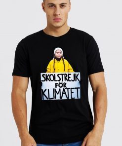 Greta Thunberg Skolstrejk For Klimatet Original T-Shirt