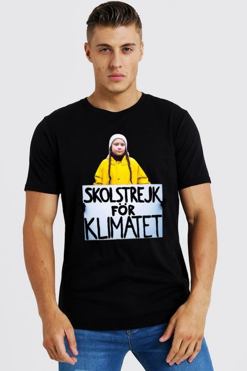 Greta Thunberg Skolstrejk For Klimatet Original T-Shirt