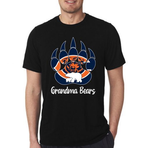 Grandma Bears Cool Gift For Fans Chicago Bears T-Shirt