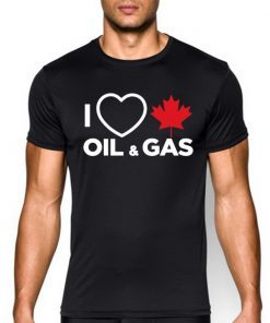 I Love Canadian Oil and Gas T-Shirt