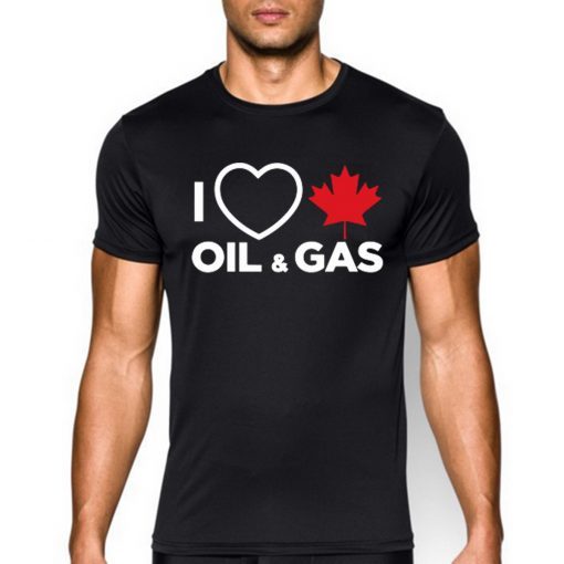 I Love Canadian Oil and Gas T-Shirt