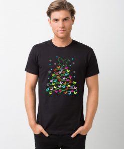 Butterfly Christmas tree T-Shirt