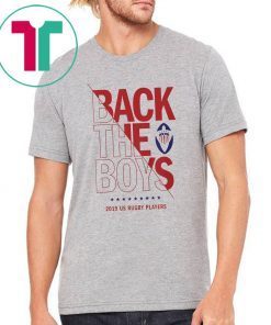 Back the Boys 2019 USA Rugby Players Squad TShirt T-Shirt