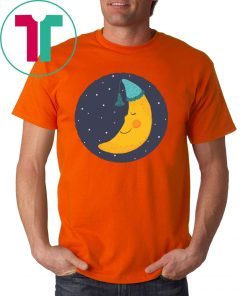 Sleeping Moon Bed Time Costume For Halloween Classic T-Shirt