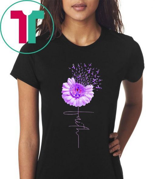 Daisy Flower Faith Alzheimers Awareness Original T-Shirt
