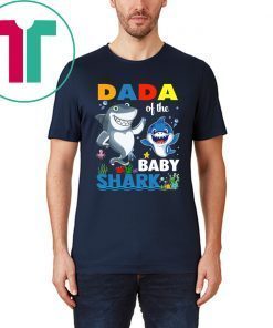 Dada Of The Baby Shark Birthday T-Shirt