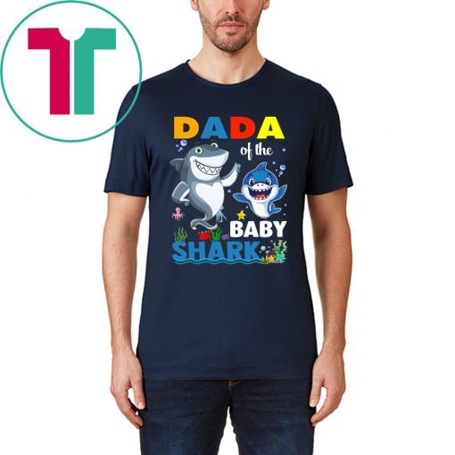 Dada Of The Baby Shark Birthday T-Shirt