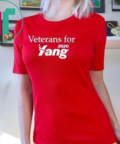 Buy Veterans for yang 2020 T-Shirt