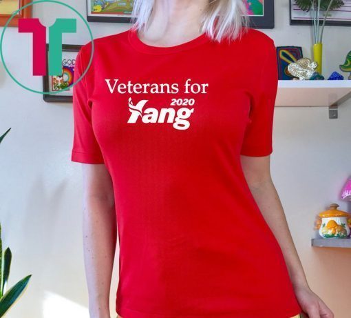 Buy Veterans for yang 2020 T-Shirt