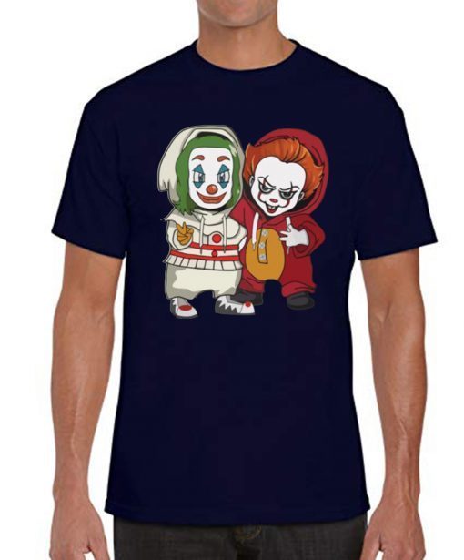 Baby Joker and Pennywise Shirt