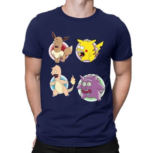 King Of The Hill Pokemon Funny Tee Shirt
