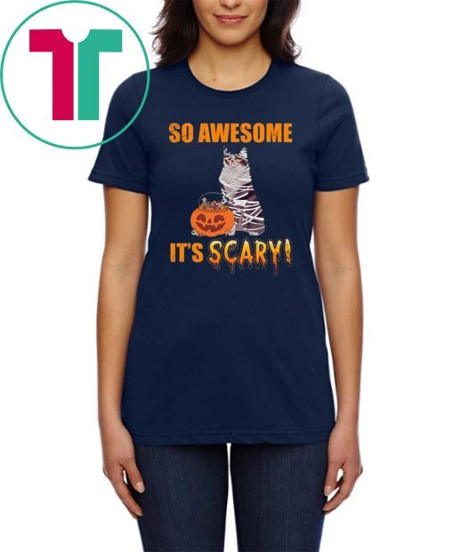 Cat So awesome It's the scary Halloween Limited Edition T-shirt