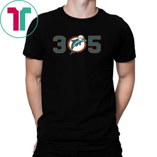 305 T-Shirt Miami Dolphins Tee