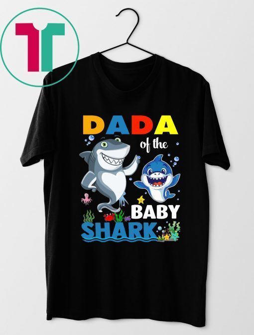 Dada Of The Baby Shark Birthday T-Shirt