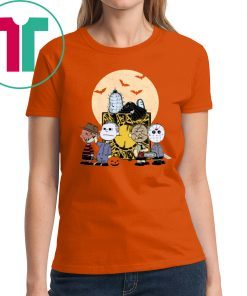 Pinhead Snoopy And Horror Peanuts Friends Halloween T-Shirt