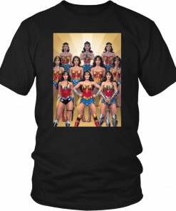 80th Anniversary Wonder Woman Through The Decades Shirt