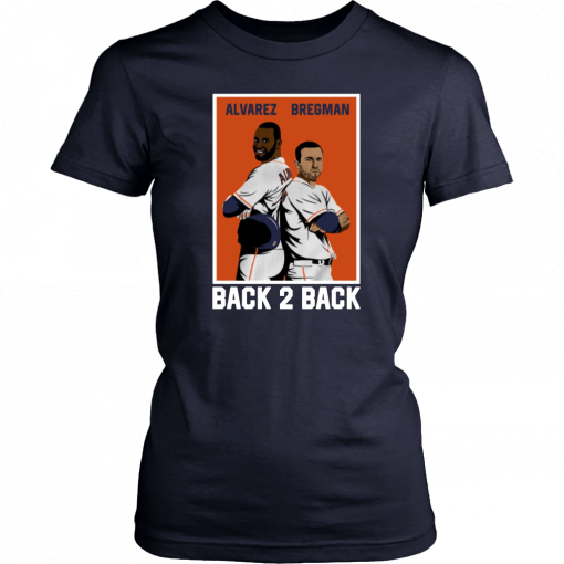 Alvarez Bregman Back 2 Back Offcial T-Shirt