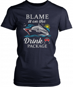 Blame it on the drink package Offcial T-Shirt