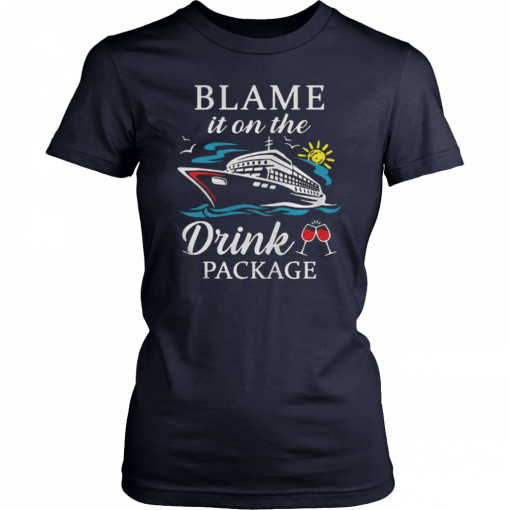 Blame it on the drink package Offcial T-Shirt