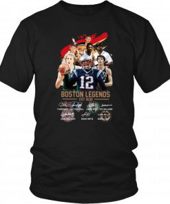 Boston legends est 1630 signatures T-Shirt