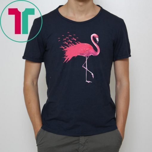 Breast Cancer Awareness Flamingo shirt