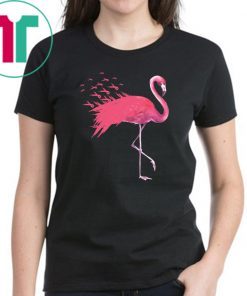 Breast Cancer Awareness Flamingo shirt