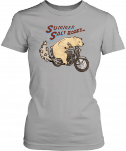 Summer salt merch happy camper bear Unisex T-Shirt