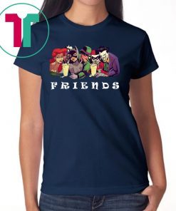 Buy DC Comics And Disney Characters Friends T-Shirt