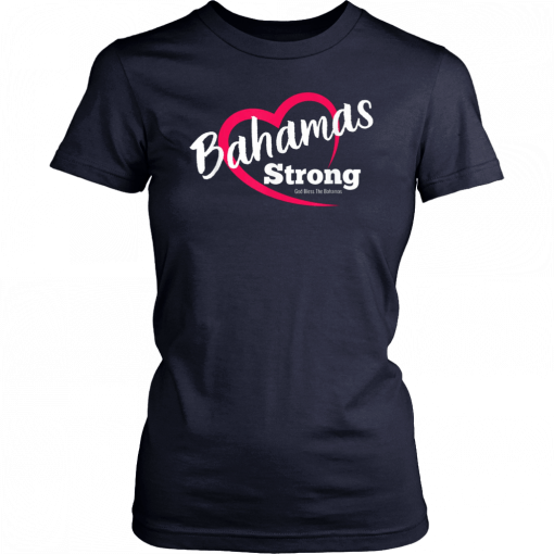 Dorian Hurricane Bahamas Strong Heart T-Shirts