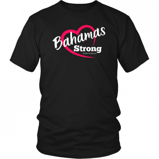 Dorian Hurricane Bahamas Strong Heart T-Shirts