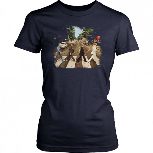 Freddy Krueger Michael Myers Jason Voorhees Abbey Road T-Shirt