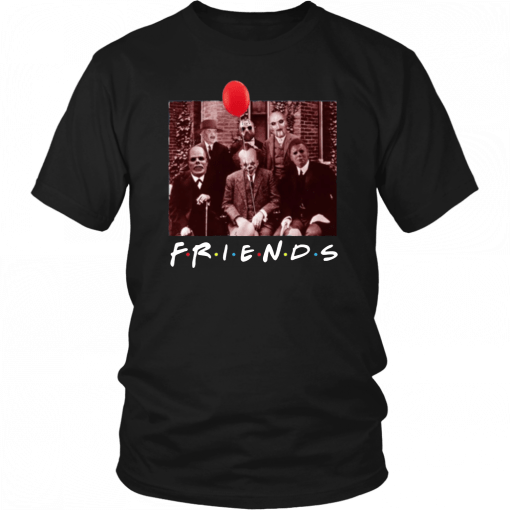 Friends Horror Film Characters Halloween Classic T-Shirt