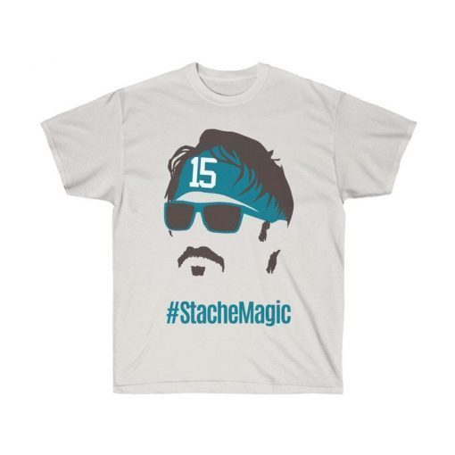 Gardner Minshew #StacheMagic T-Shirt Jacksonville Football Duval Unisex Ultra Cotton Tee