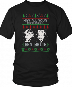 Golden Girls May All Your Christmases Bea White T-Shirt