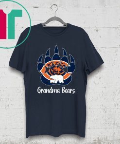 Grandma Bears Cool Gift For Fans Chicago Bears T-Shirt