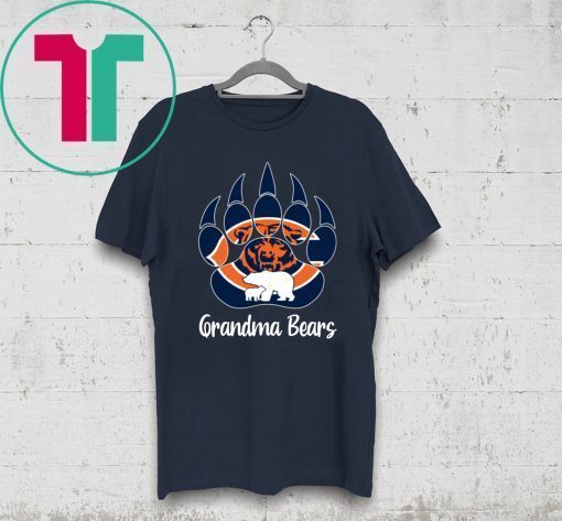 Grandma Bears Cool Gift For Fans Chicago Bears T-Shirt