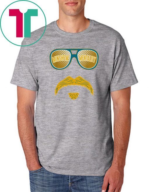 Minshew Mentality Mustache and Sunglasses Shirt