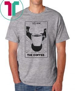 Offcial VII AM The Coffee Tarot Card T-Shirt