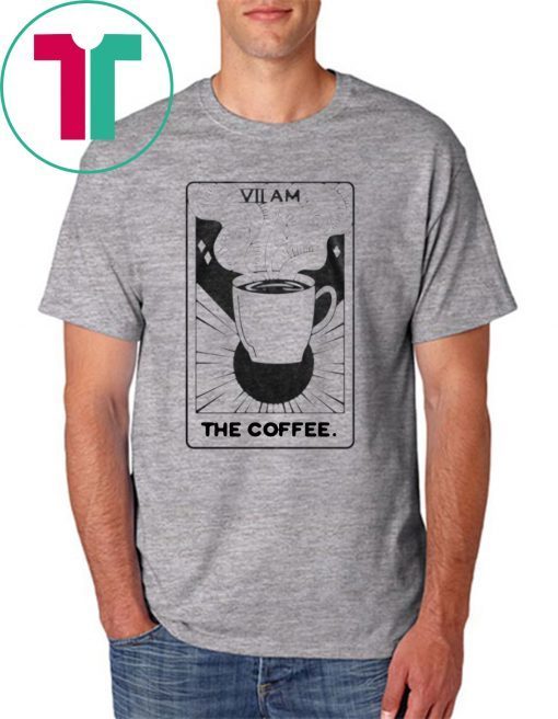 Offcial VII AM The Coffee Tarot Card T-Shirt