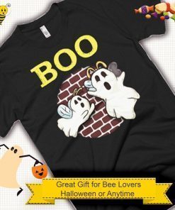 Honey Bees Dressed as Ghosts for Halloween T-Shirt
