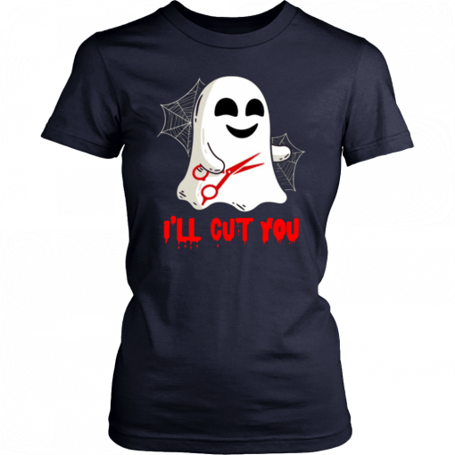 Halloween Costume I'll Cut You Funny Ghost Classic T-Shirt